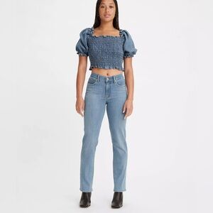 Levi’s Women’s Classic Straight Light Blue Jeans Size 6